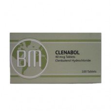 BM Clenbuterol 40mcg (Spiropent hatóanyagú fogyasztószer)